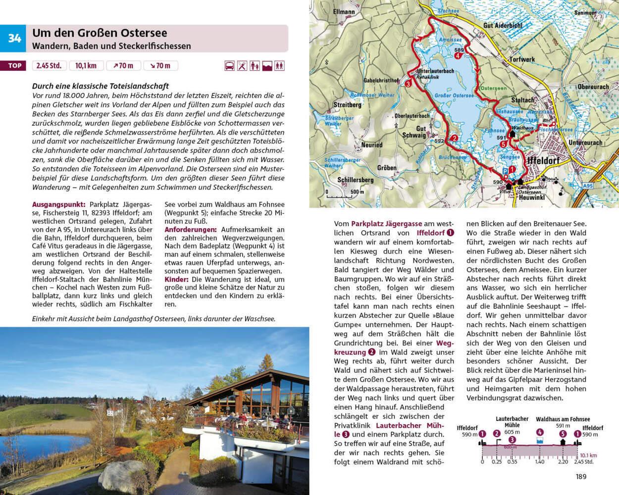 ROTHER Wanderbuch Wandern und Einkehren - Münchner Umland