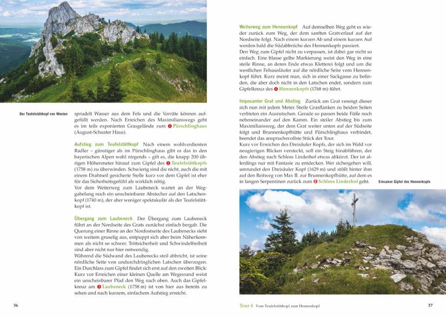 Vergessene Steige Bayerische Alpen