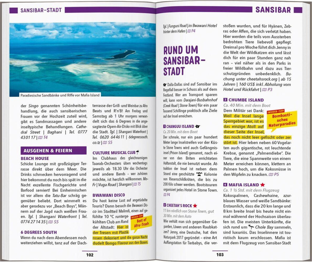 MARCO POLO Reiseführer Tansania, Sansibar