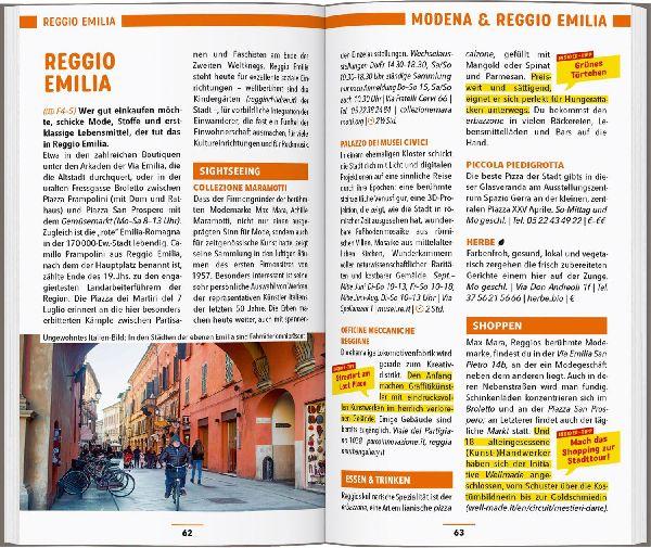 MARCO POLO Reiseführer Emilia-Romagna, Bologna, Parma, Ravenna