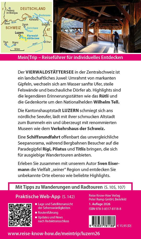 Reise Know-How MeinTrip Vierwaldstättersee & Luzern