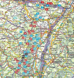 ROTHER Wanderführer Vogesen. 60 Touren zu Panoramagipfeln, Felsen, Seen und Burgen zwischen Elsass und Lothringen