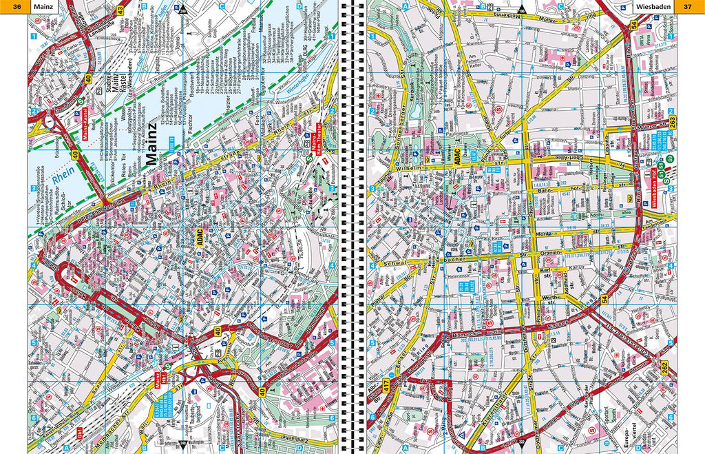 ADAC Stadtatlas Rhein-Main, Frankfurt 1:20.000