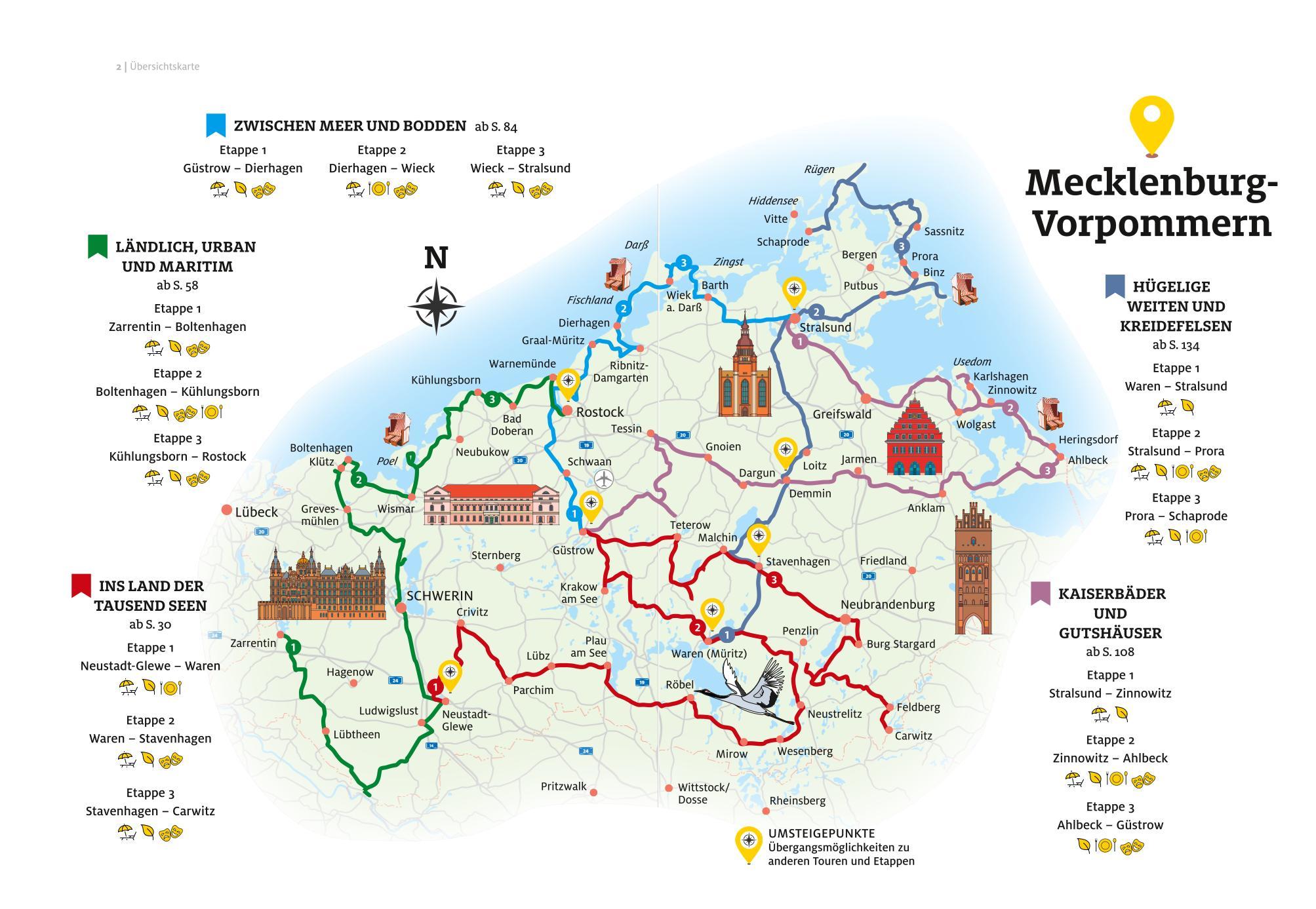 ADAC Roadtrips Mecklenburg-Vorpommern mit Ostseeküste