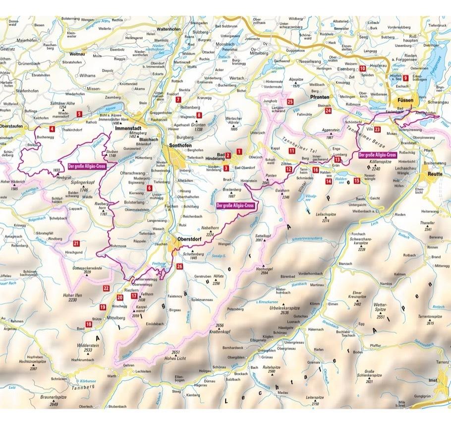 Mountainbiken Allgäu und Tannheimer Tal