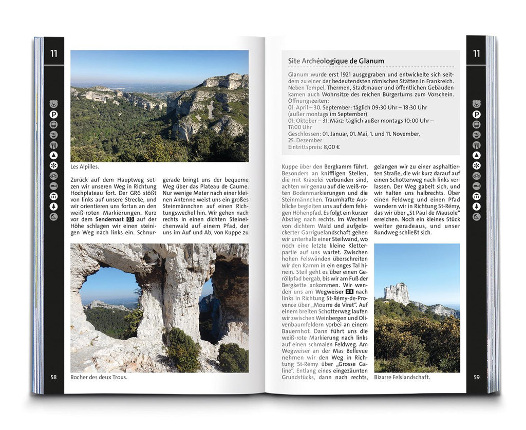 KOMPASS Wanderführer Provence, 55 Touren mit Extra-Tourenkarte