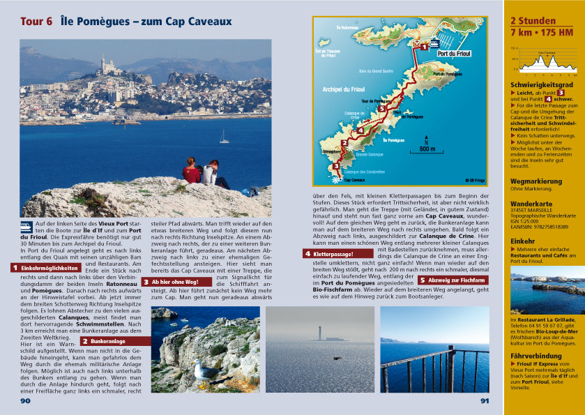 Marseille, Calanques, Côte Bleue
