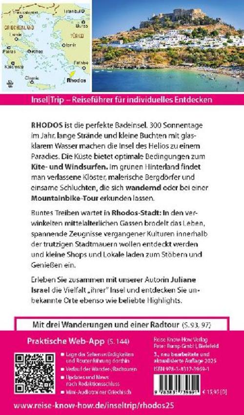 Reise Know-How InselTrip Rhodos