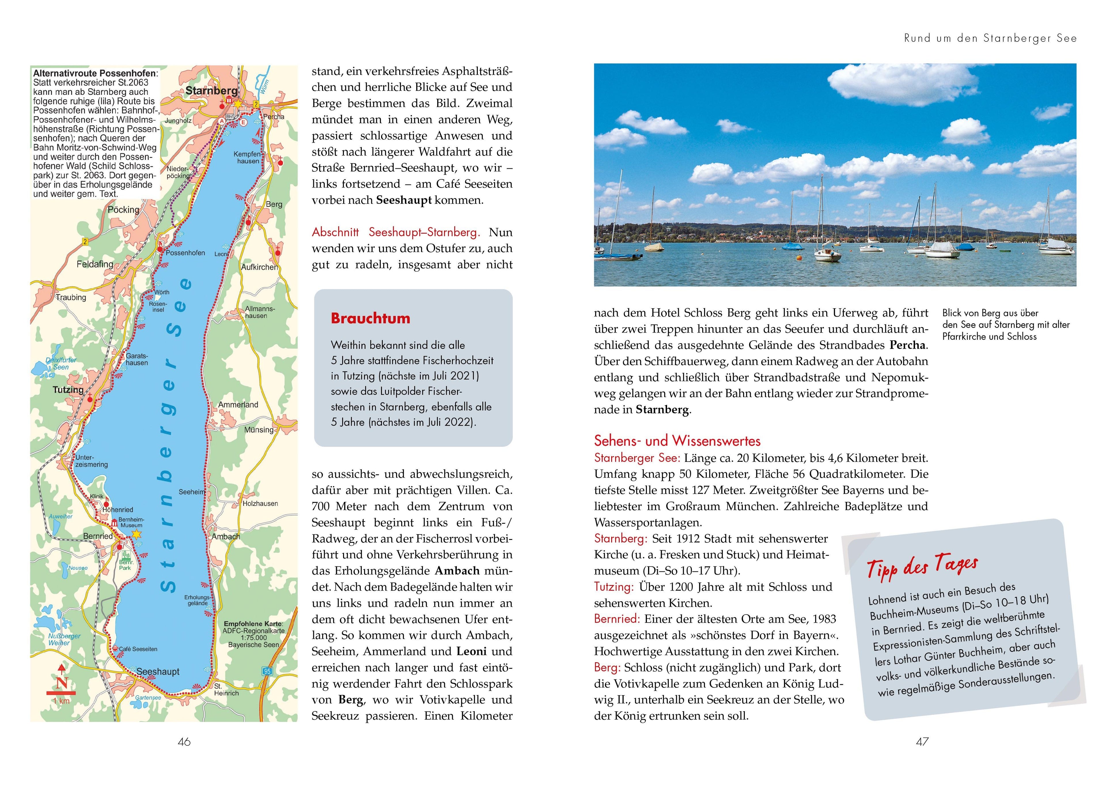 Das Radlbuch Oberbayern