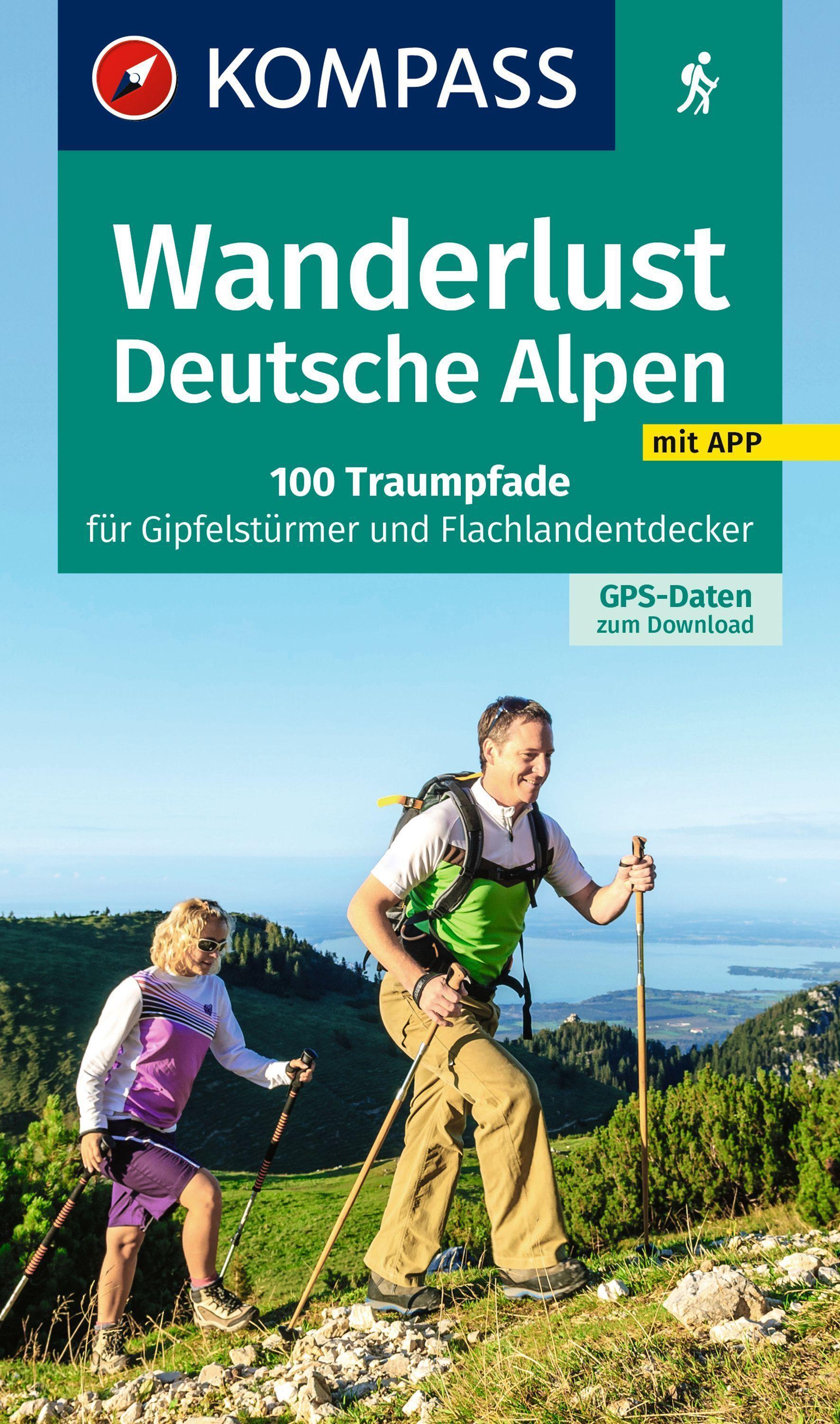 KOMPASS Wanderlust Deutsche Alpen