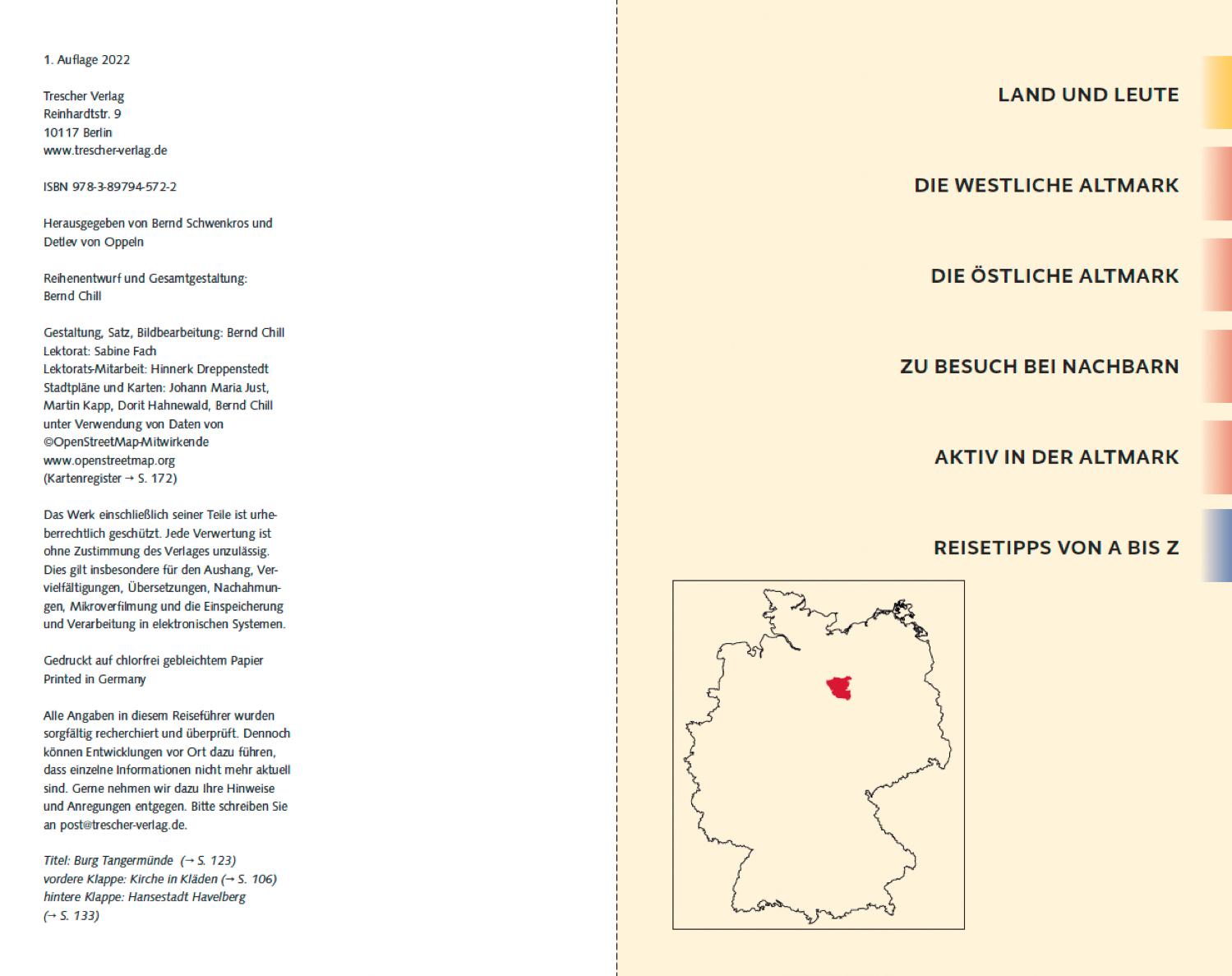 Reiseführer Altmark