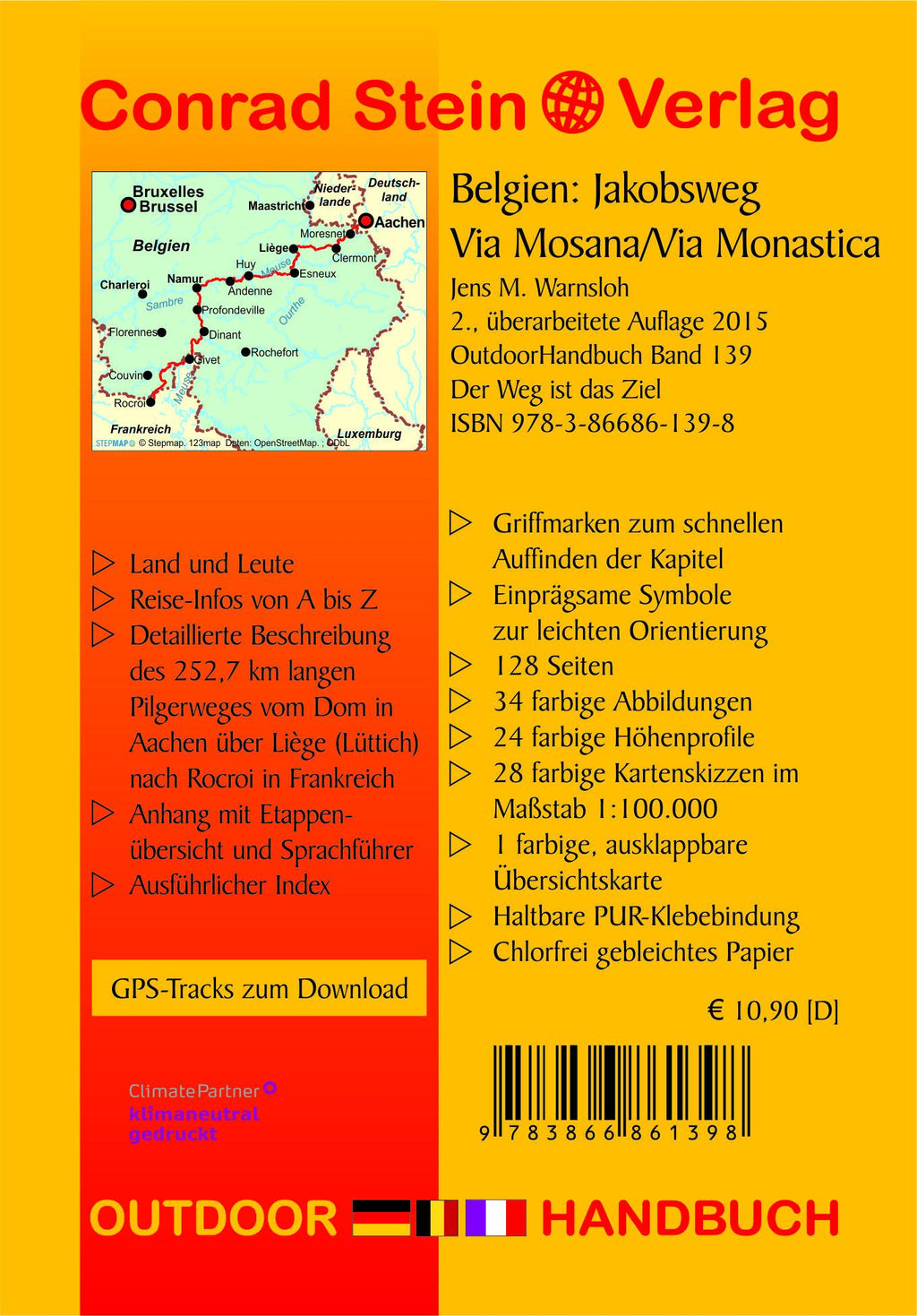 Belgien: Via Mosana / Via Monastica