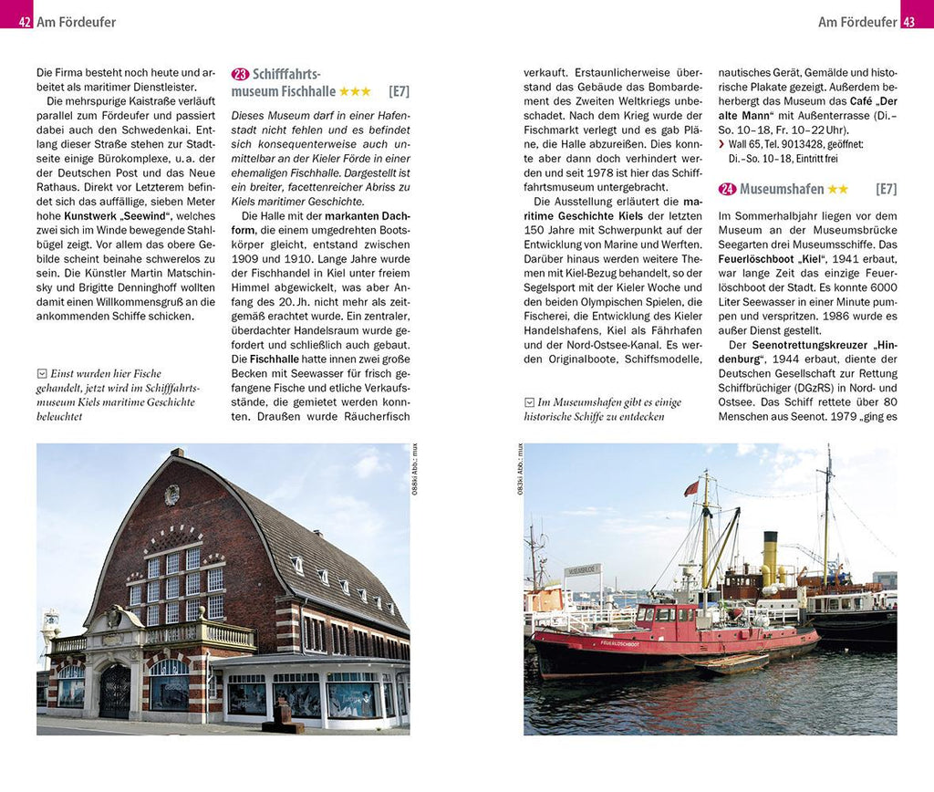 Reise Know-How CityTrip Kiel mit Kieler Förde