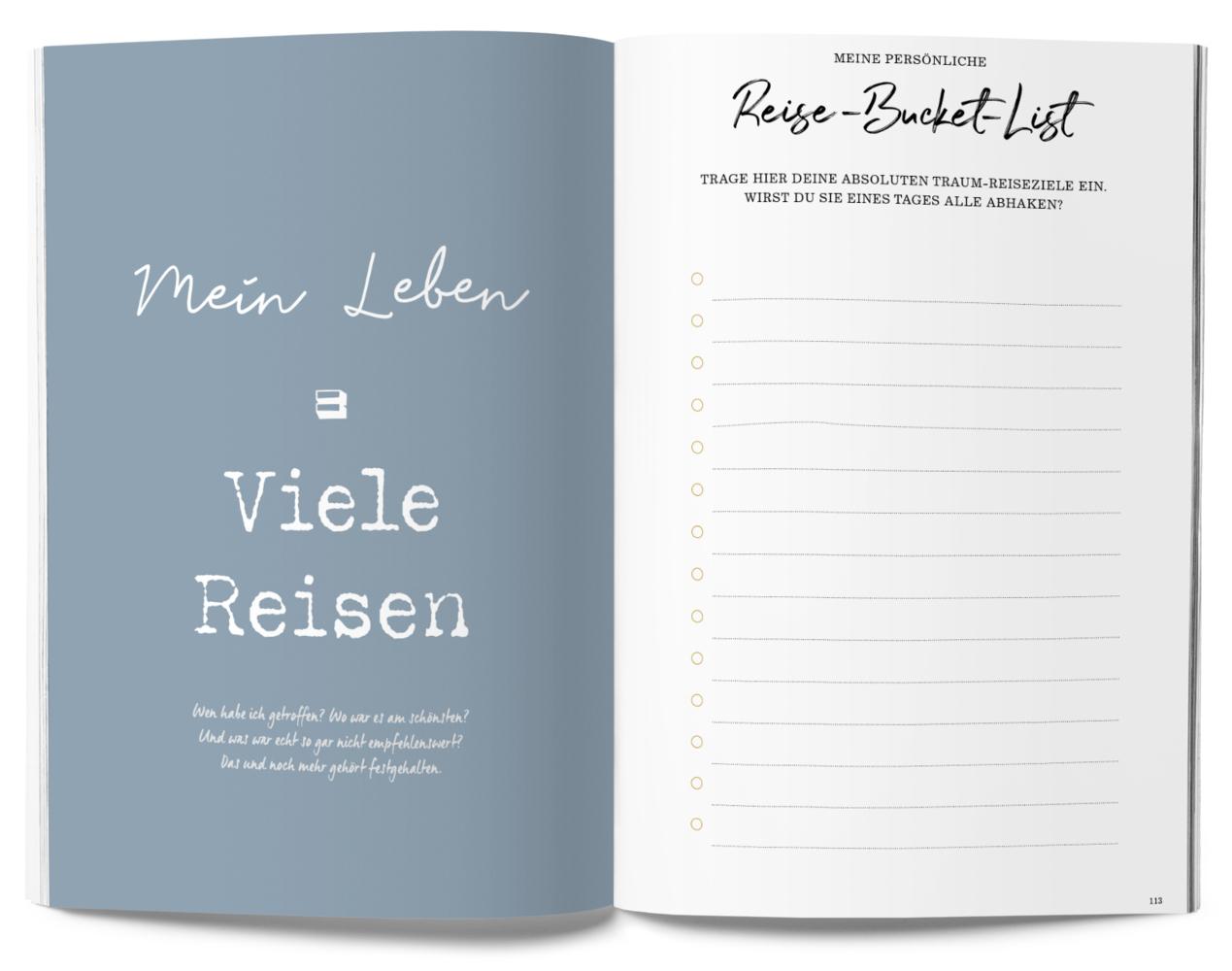 GuideMe Reisetagebuch Travel Memories \"Meine Reisen\"