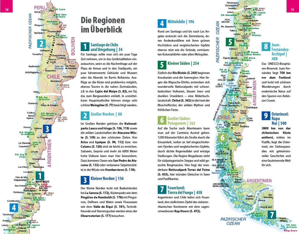 Reise Know-How Reiseführer Chile und die Osterinsel