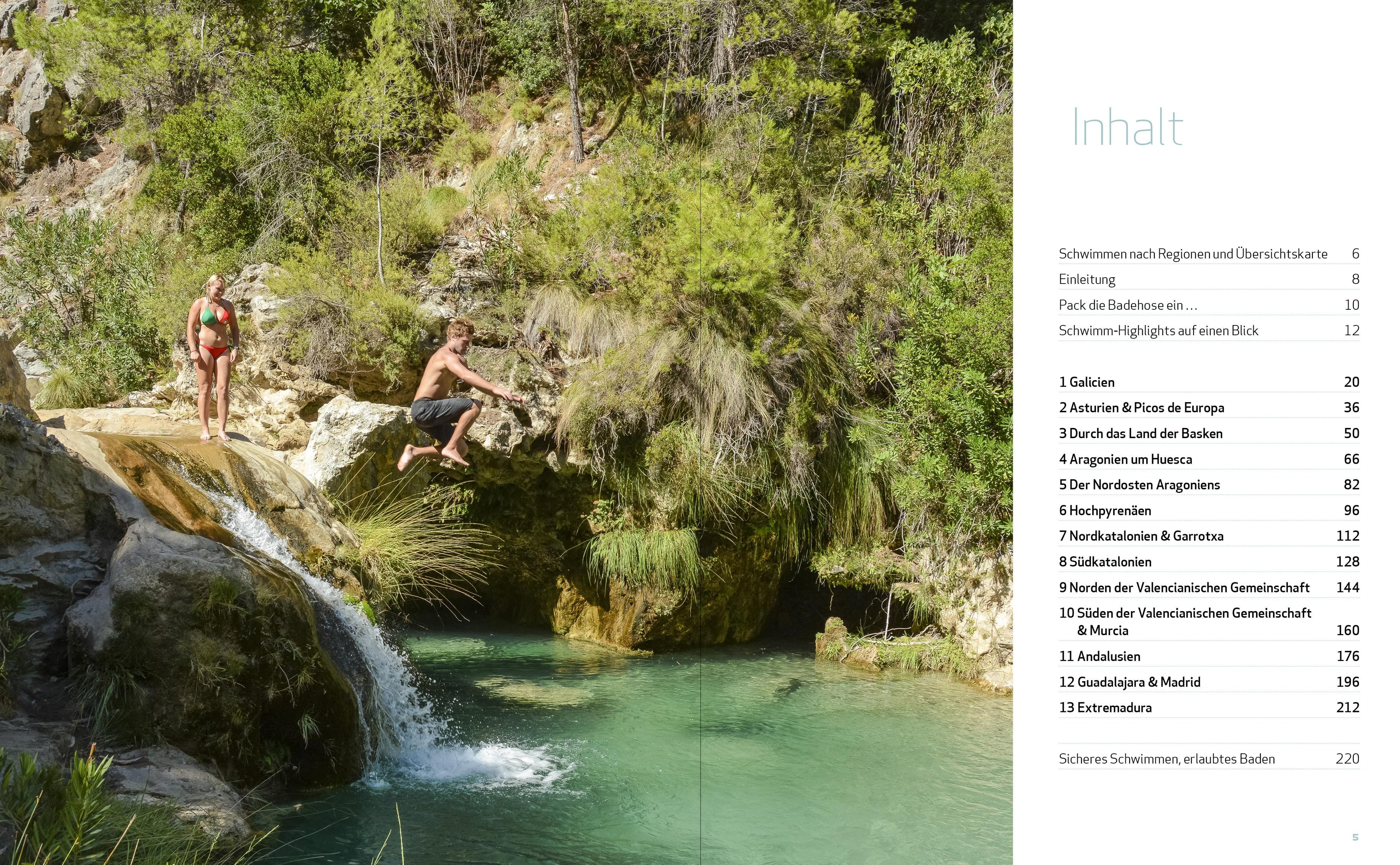 Wild Swimming Spanien