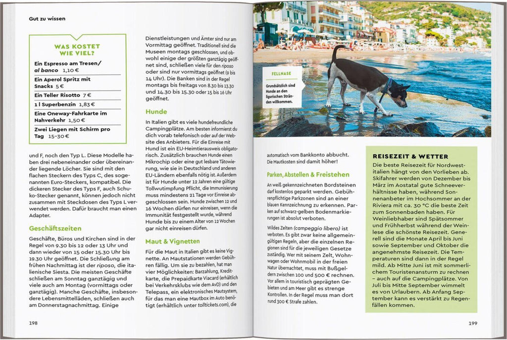 MARCO POLO Camper Guide Lombardei, Piemont & Ligurien