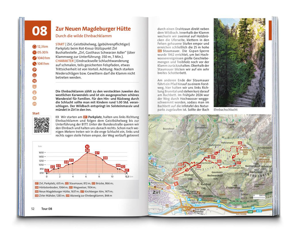 KOMPASS Wanderführer Innsbruck und Umgebung, Karwendel, Tuxer Alpen, Sellrain und Mieminger Kette, 60 Touren mit Extra-Tourenkarte