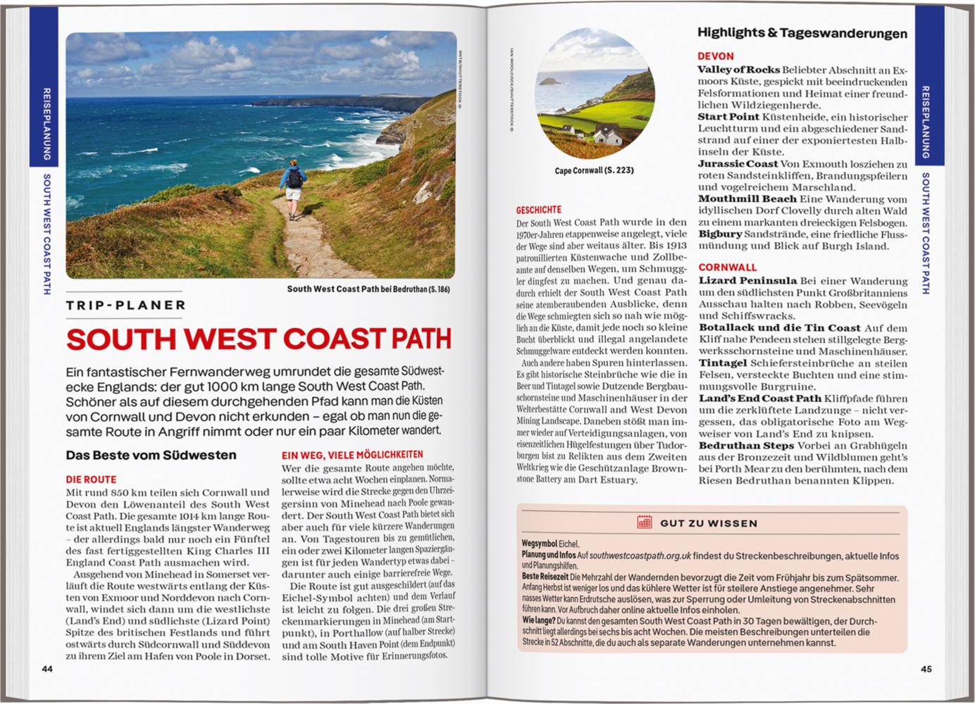 LONELY PLANET Reiseführer Cornwall & Devon