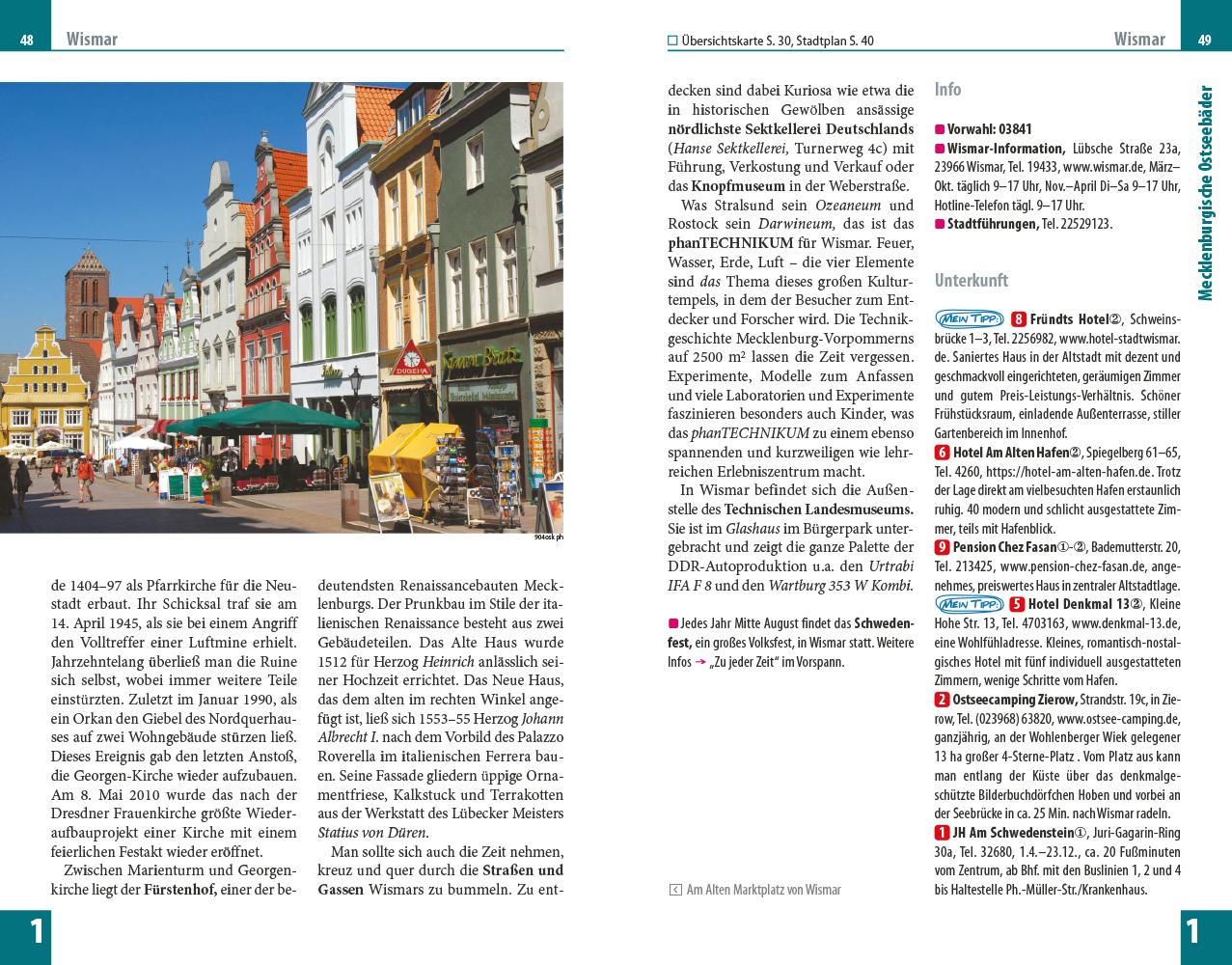 Reise Know-How Reiseführer Ostseeküste Mecklenburg-Vorpommern