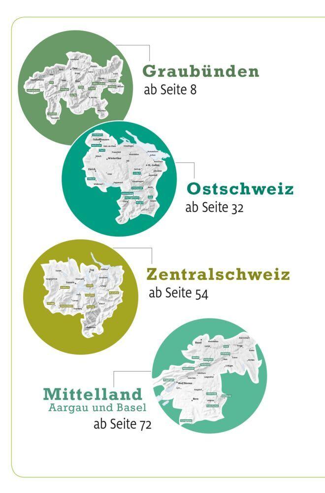 Kümmerly+Frey Erlebnis Schweiz Wandern in unberührter Natur - Wanderführer