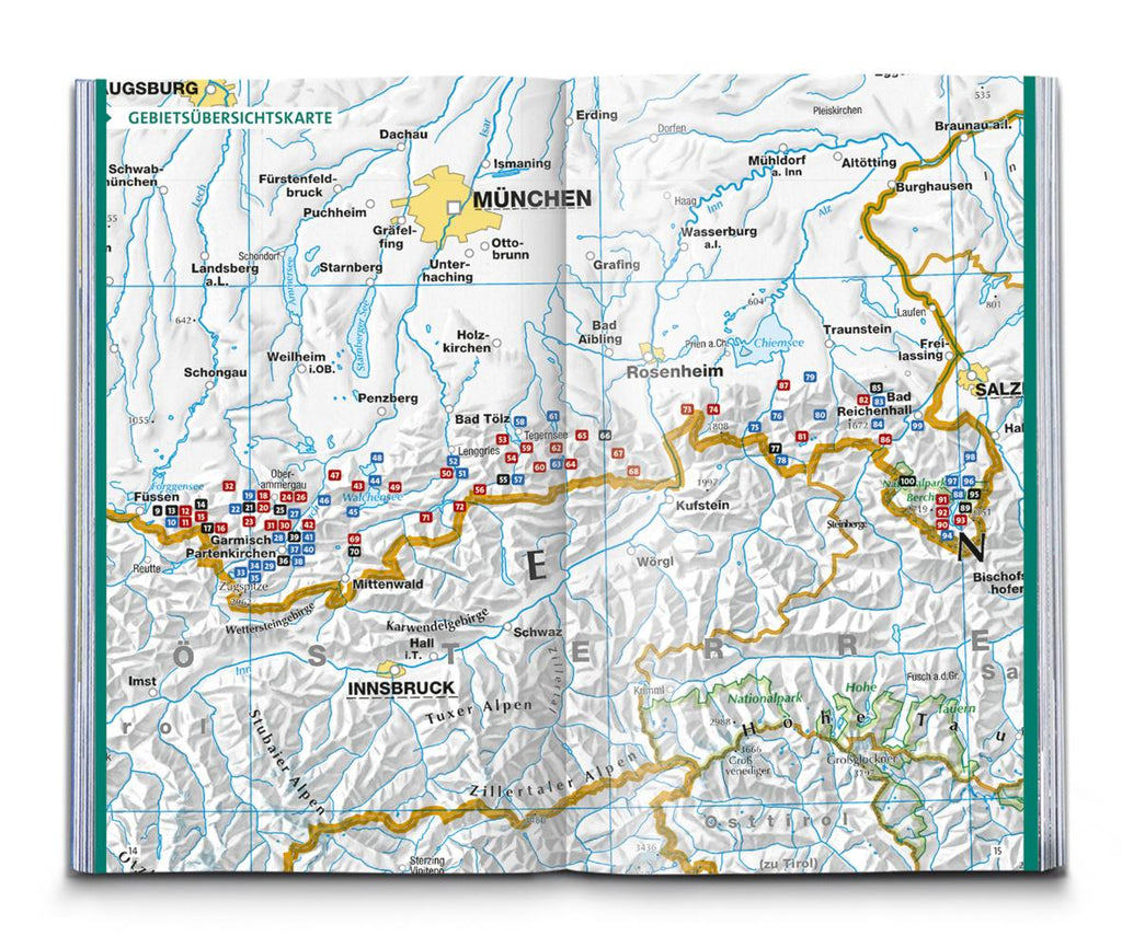 KOMPASS Wanderlust Deutsche Alpen