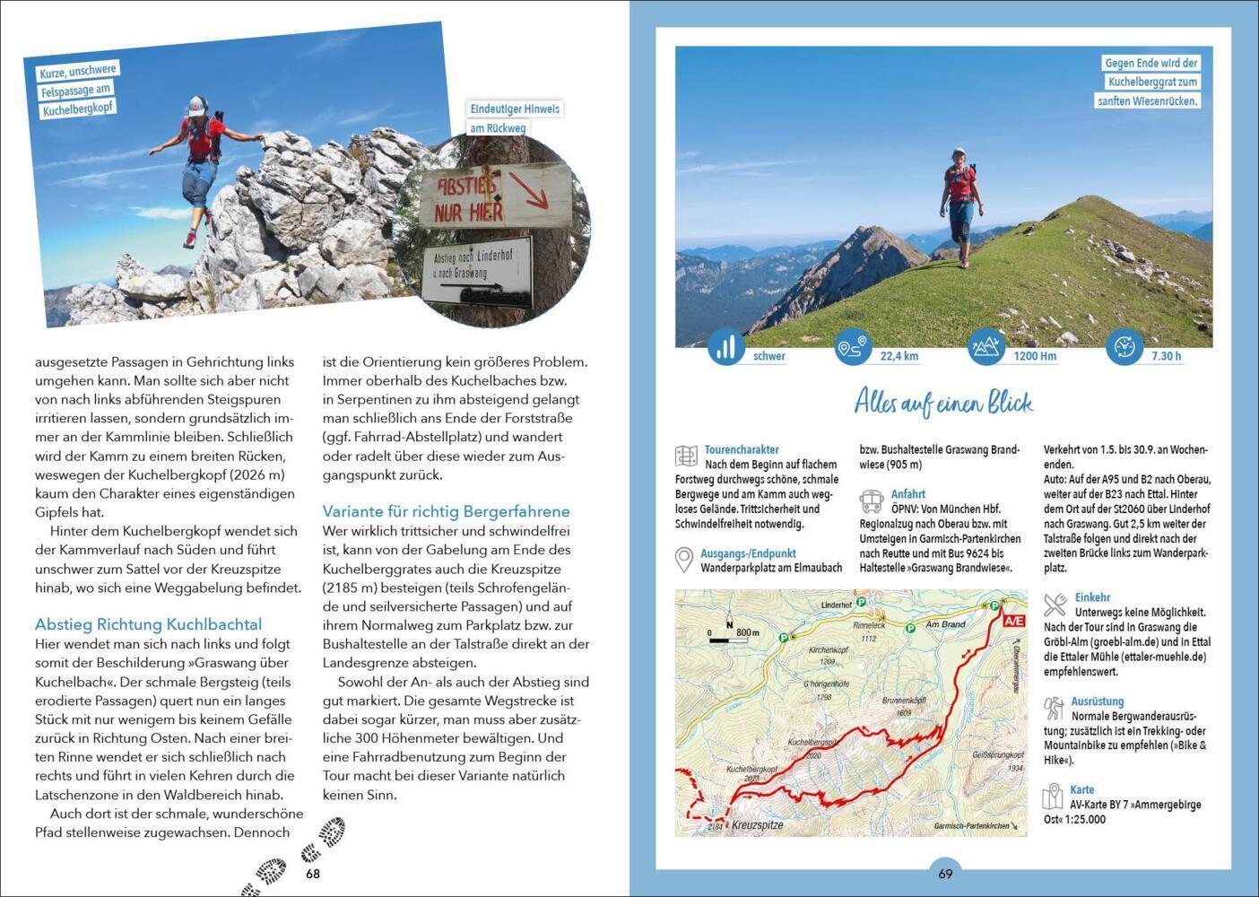 Wanderungen für jede Jahreszeit Ammergauer Alpen
