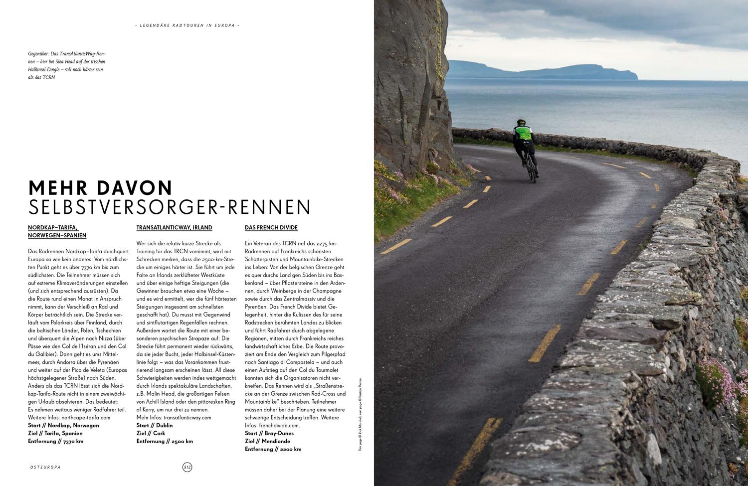 LONELY PLANET Bildband Legendäre Radtouren in Europa
