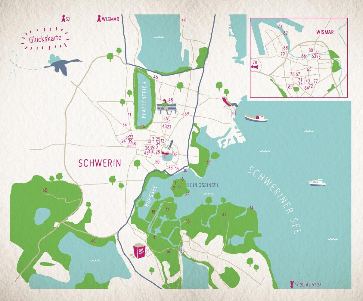 Glücksorte in Schwerin