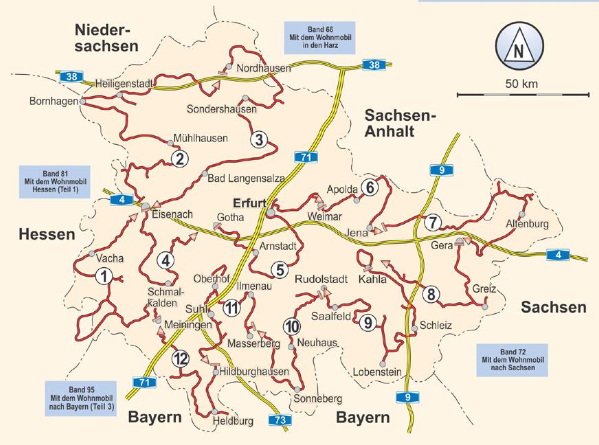 Mit dem Wohnmobil nach Thüringen