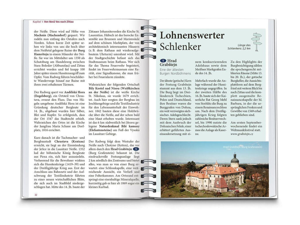 KOMPASS Radreiseführer Oder-Neiße Radweg