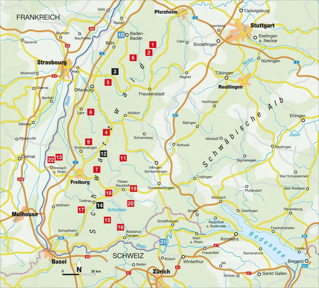 Genussvolle E-Bike-Touren Schwarzwald