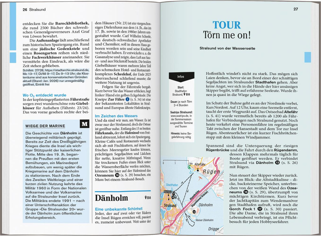 DUMONT Reise-Taschenbuch Reiseführer Rügen, Hiddensee & Stralsund