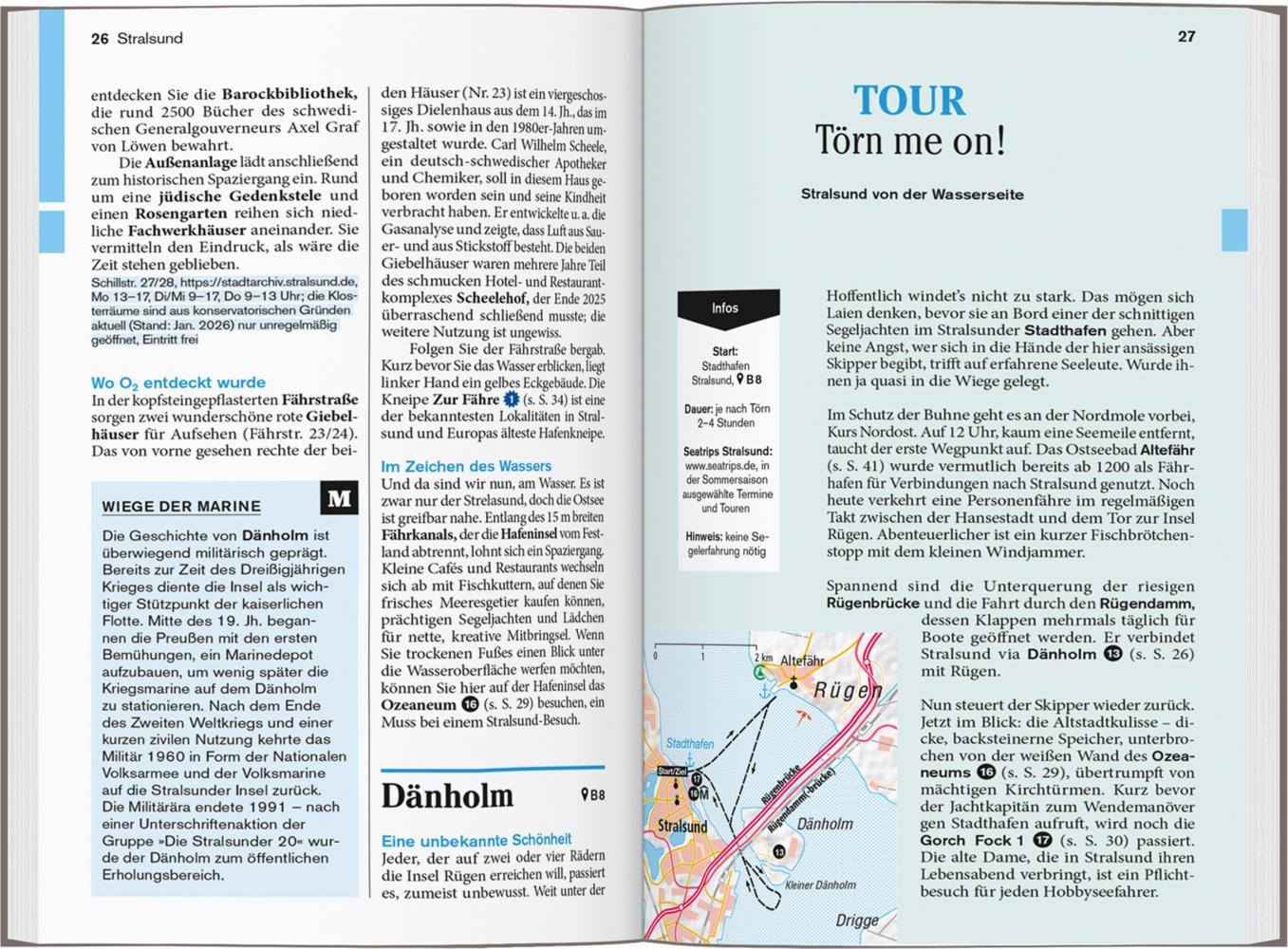 DUMONT Reise-Taschenbuch Reiseführer Rügen, Hiddensee & Stralsund