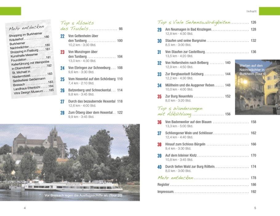 Zeit zum Wandern Kaiserstuhl und Markgräflerland