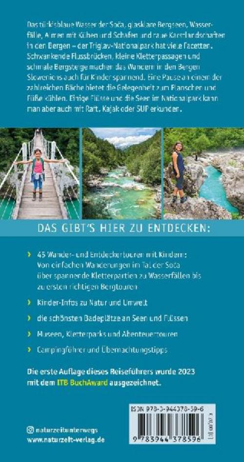 Naturzeit mit Kindern: Soca und Triglav Nationalpark