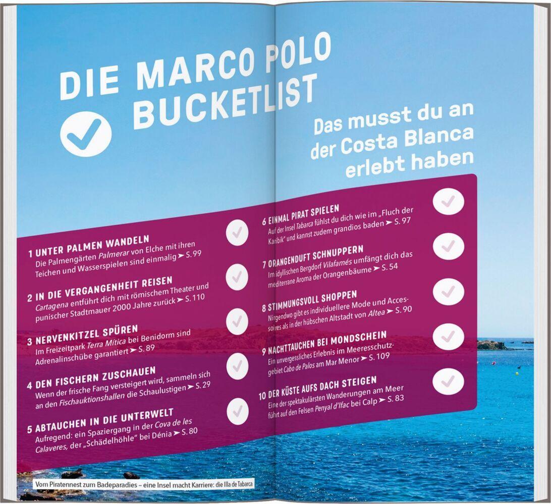 MARCO POLO Reiseführer Costa Blanca, Costa del Azahar, València, Costa Cálida