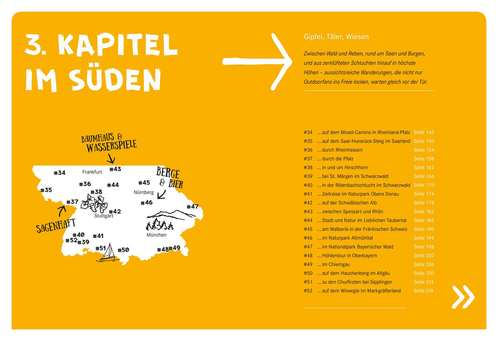 52 kleine & große Eskapaden in Deutschland Auf gehts zum Wandern