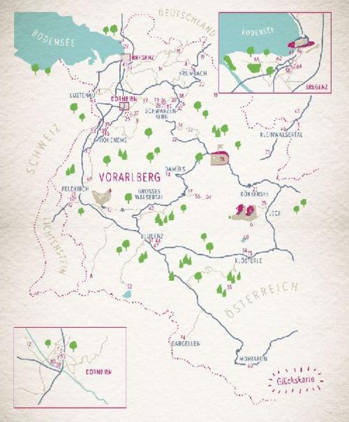 Glücksorte in Vorarlberg