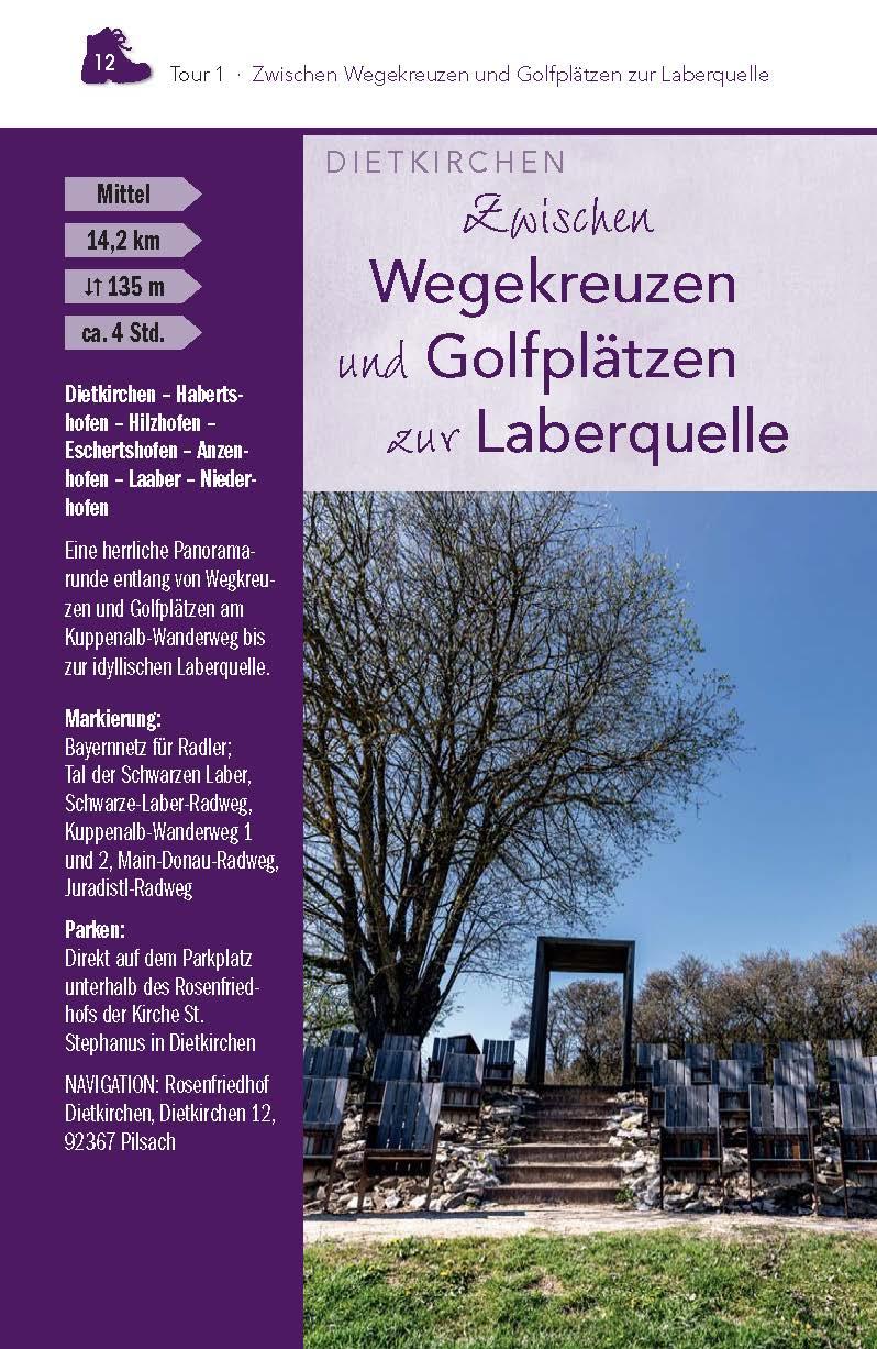 Wanderführer Oberpfälzer Jura & Tal der Schwarzen Laber