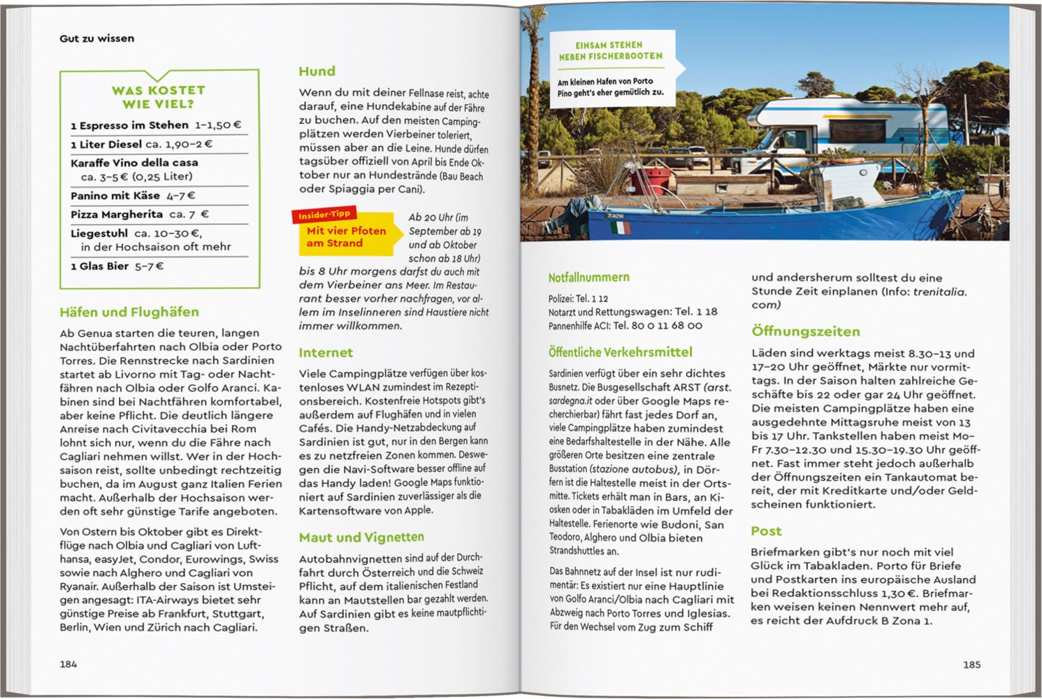 MARCO POLO Camper Guide Sardinien