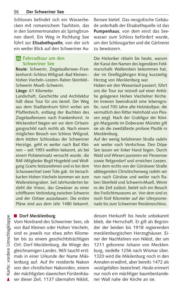 Reiseführer Mecklenburgische Seenplatte