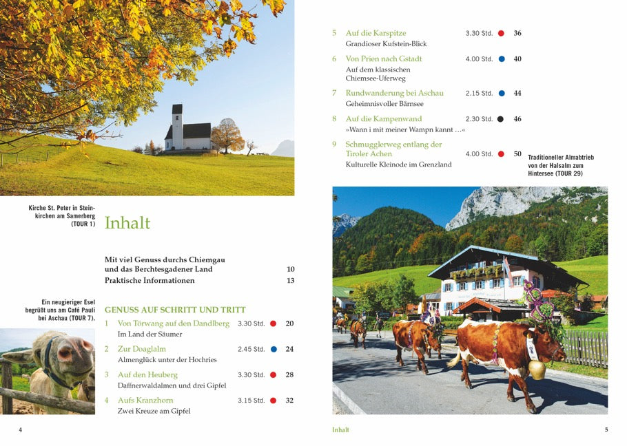 Wandergenuss Chiemgau und Berchtesgadener Land