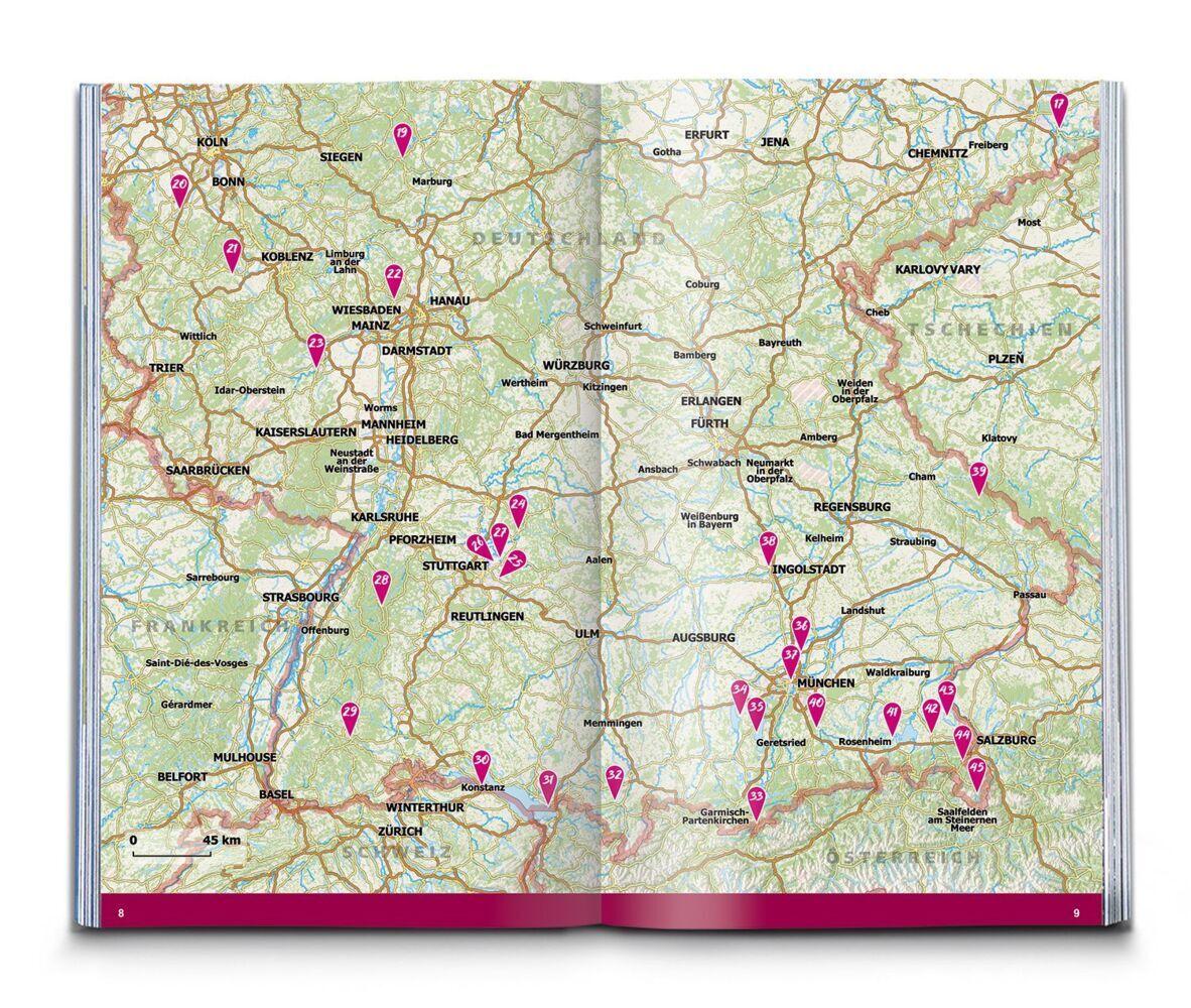 45 Touren und Trips für das Deutschland-Ticket
