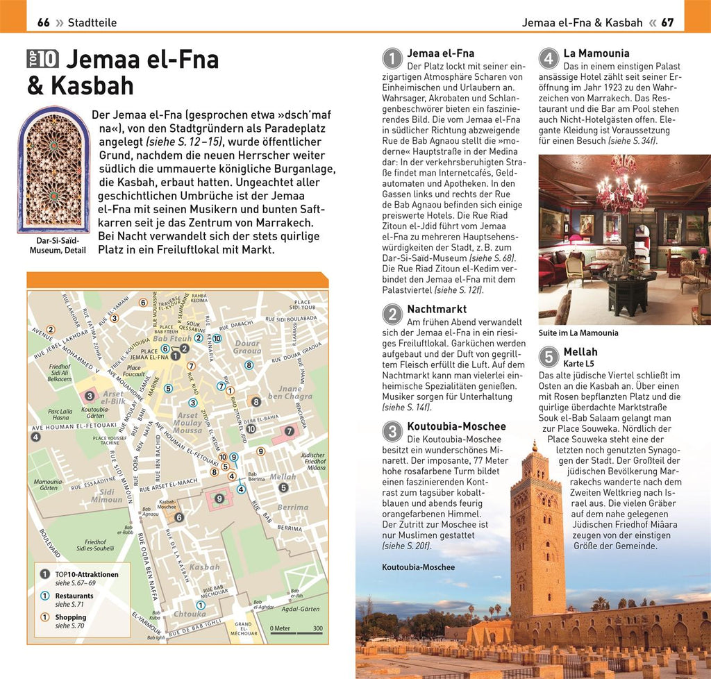 TOP10 Reiseführer Marrakech