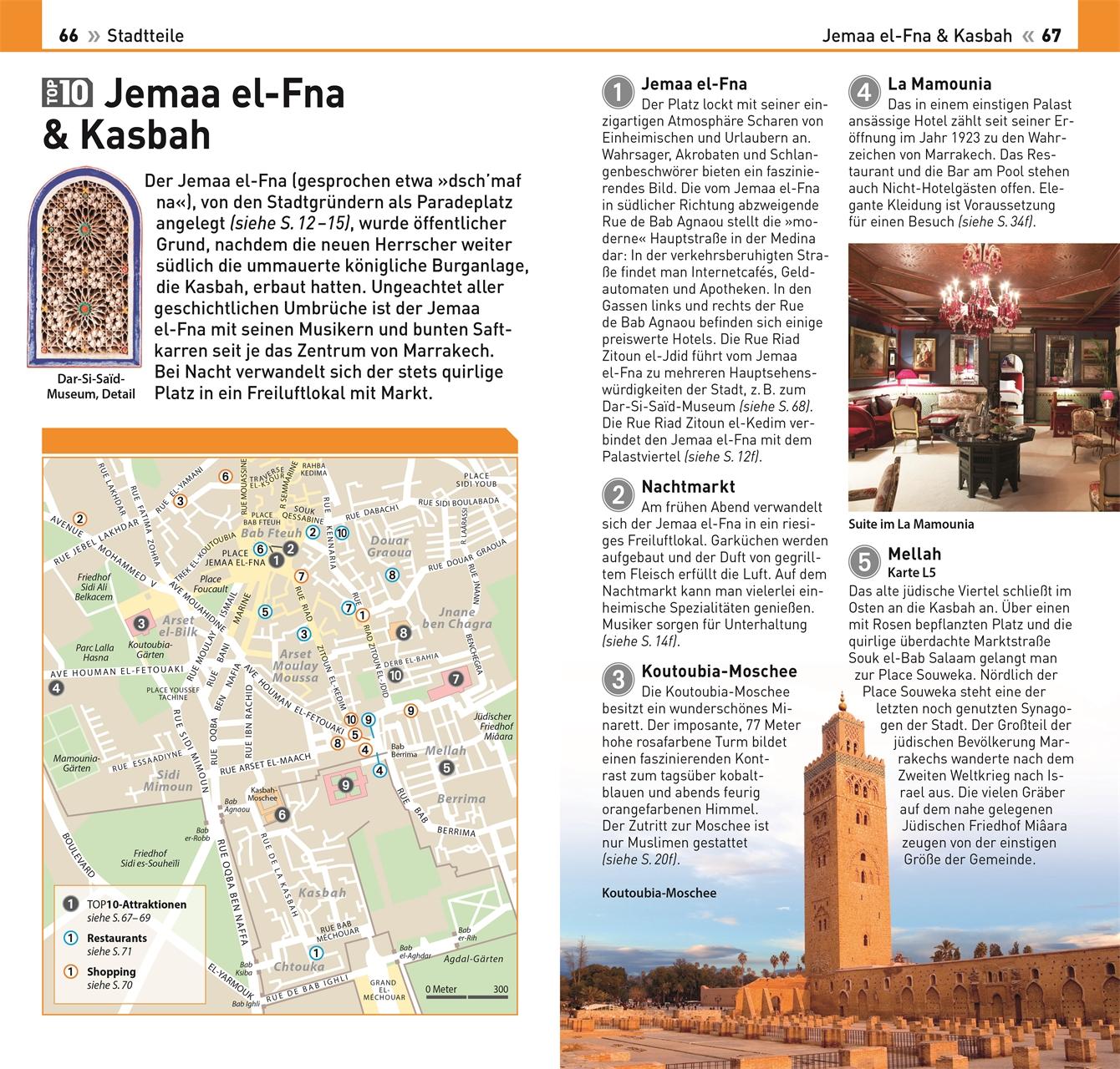 TOP10 Reiseführer Marrakech