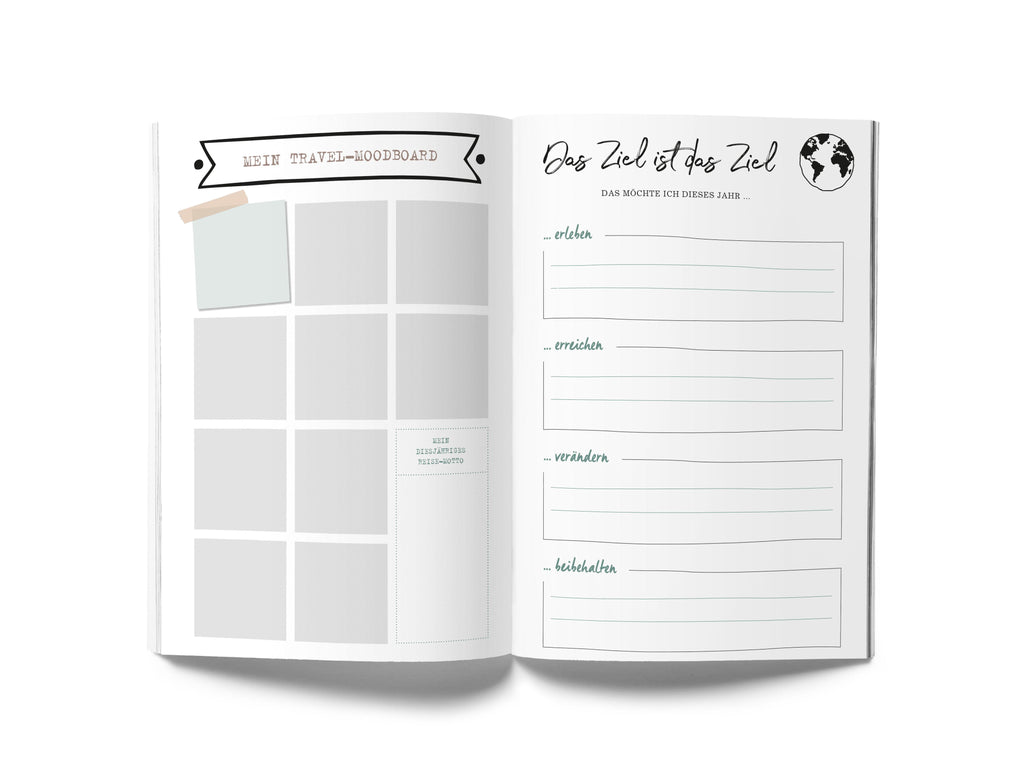 GuideMe Reisetagebuch Travel Memories \"Mein Jahr\"