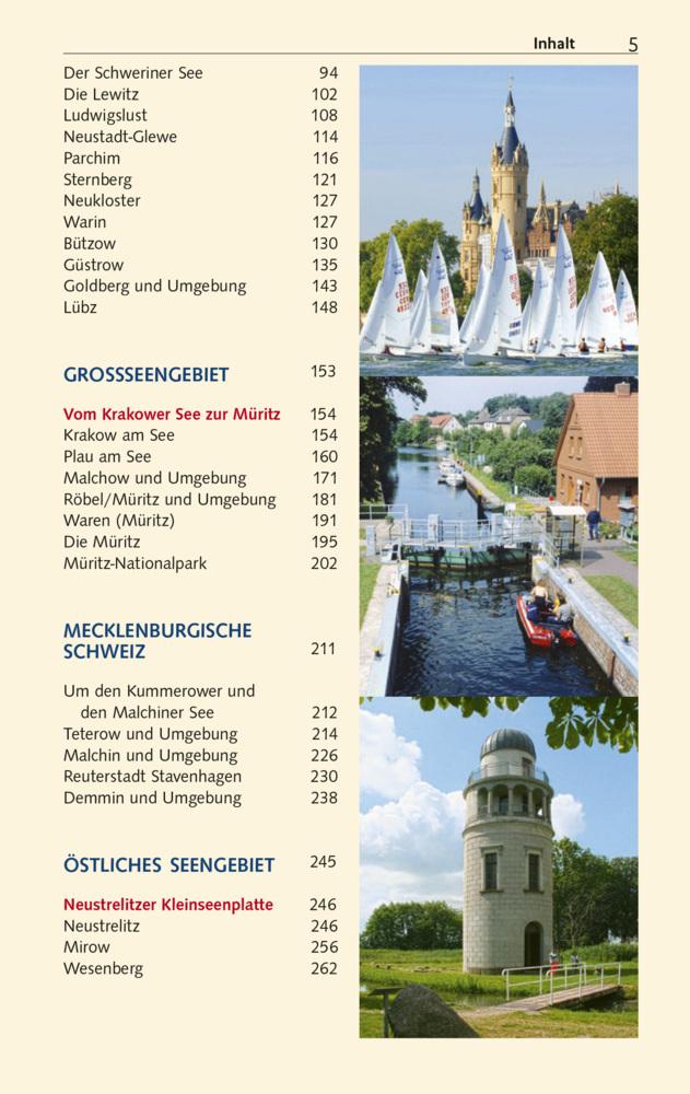 Reiseführer Mecklenburgische Seenplatte