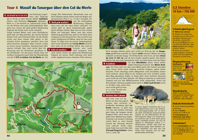 Die wilden Berge der Ardèche