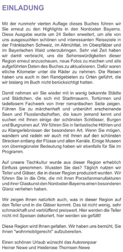 Mit dem Wohnmobil nach Bayern